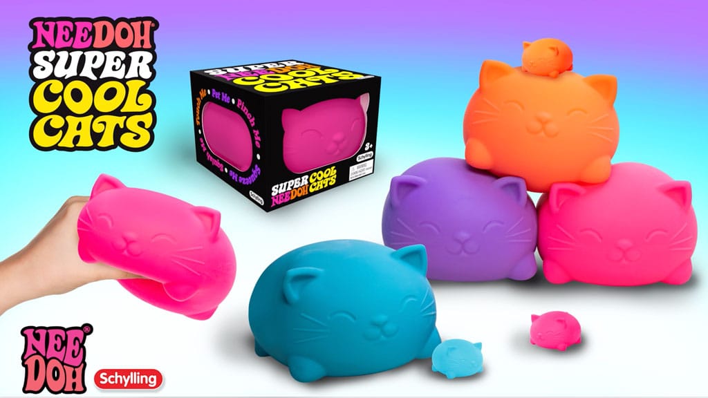 Super NeeDoh Cool Cats AE