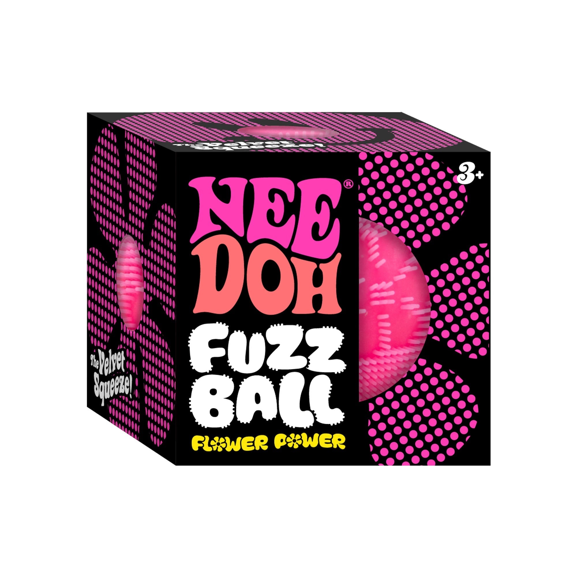 NeeDoh Fuzz Ball Flower Power AX