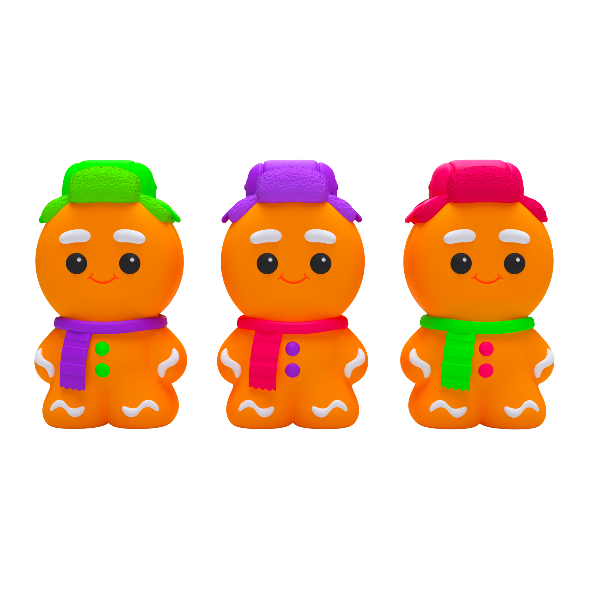 NeeDoh Ginger Glowman AV